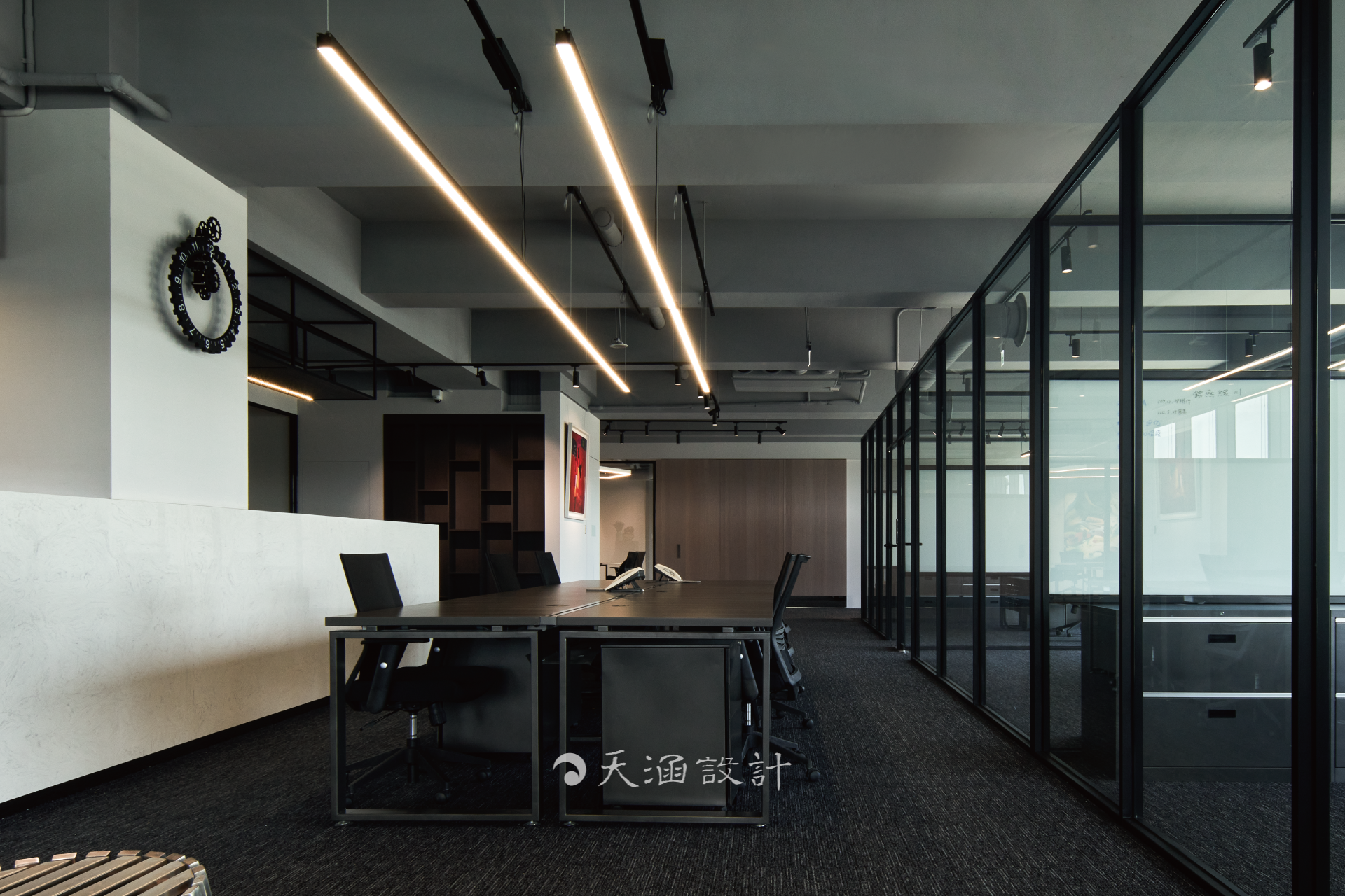 商業空間-藝術工業風辦公室10
