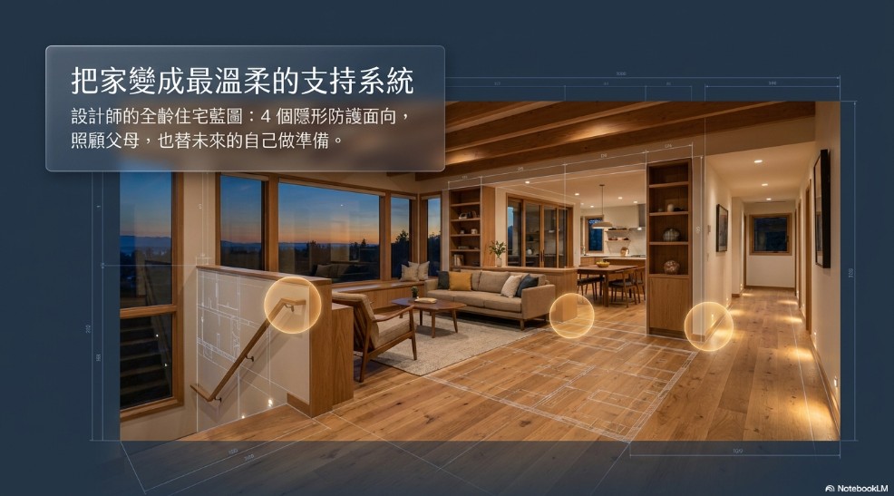擔心獨居長輩居住安全？設計師從 4 個面向打造「全齡住宅」