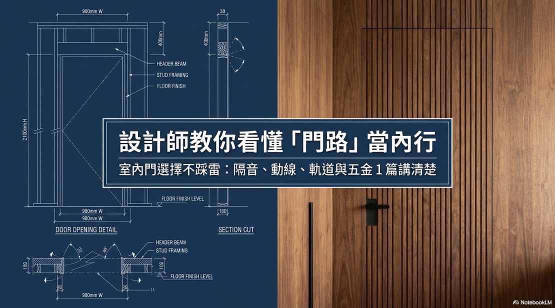 設計師教你看懂「門路」當內行